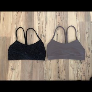 Lululemon Y flow sports bras